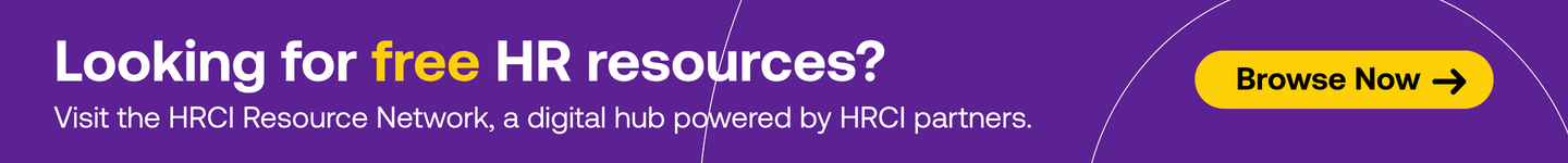 HRCI Resource Network Banner 